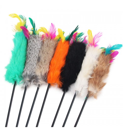 OEM - Feather Wand Stick For Cat Toy