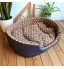 RUILI - TION PP Cotton Soft Flannelette Large Beds for Small Pet House Camouflage Green