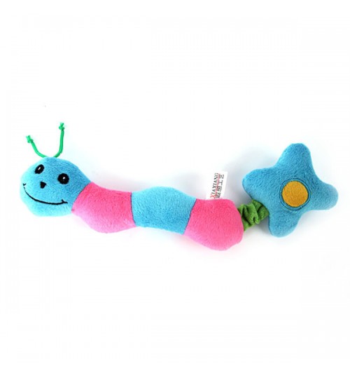 YRD - Pet  Ladybug Type Chew Toys Blue