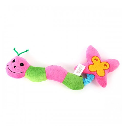 YRD - Pet  Ladybug Type Chew Toys Pink