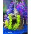 OEM - Decoration Plastic Sea Plants For Aquarium Fish Tank Purple
