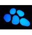 ATUO - Glow In The Dark Decorative Gravel Stones For Fish Tanks Rad