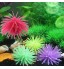ATUO - Silicone Aquarium Fish Tank Artificial Coral Purple
